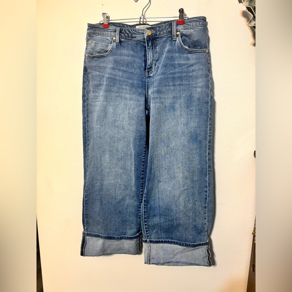 Liverpool Women's Morgan Cuffed Wide Leg